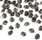 HappyFiller Halloween Decoration 160 Pack Gray Fake Crystal Ice Stone,Acrylic Rocks Gems,Grey Vase Fillers Diamond Cube,Table Scatters,Arts Craft,Wedding Centerpieces,Party Event Decor,Fishbowl