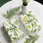 WRAPAHOLIC Fern Wrapping Paper Roll - Mini Roll - 17 Inch x 9.8 Feet - Woodland Fern Botanical Wrapping Paper Perfect for Birthday, Wedding, Baby Shower