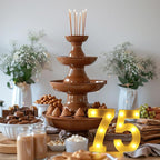 75th Birthday Decorations for Women Men,75 Birthday Decorations for Centerpieces Table,75 Light Up Numbers Sign Led for Party Backdrop Wall Decor for Wedding Anniversary Home