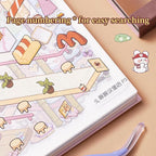 20 Sets 3D House Stickers with Metal Tweezers | DIY Miniature House Scenes Kit for Adults, Cute 3D Cartoon Scene Stickers | Therapy Craft, Relief Stress Pass The Time