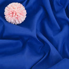 Fani 12 Pack 90 Inch Royal Blue Polyester Round Tablecloth, Stain and Wrinkle Resistant, Washable Table Cover for Wedding Party, Dining Table, Buffet, Parties, Camping