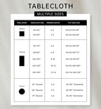 Pastoral Square Tablecloth - 40 x 40 Inch - Beige Linen Table Cloth - Washable Table Cover with Dust-Proof Wrinkle Resistant for Restaurant, Picnic, Indoor and Outdoor Dining, Floral (Dark Blue)
