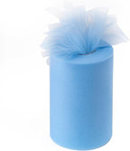 Peachy Tulle Fabric Rolls 6 Inch by 100 Yards (300 feet) Tulle Roll Spool Fabric for DIY Tutu Skirt Baby Shower Birthday Party Wedding Decorations Christmas Craft Supplies (Peachy)