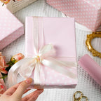 Garbendy Gift Wrapping Paper Roll-Solid Color Pearly-Lustre Paper,Perfect for Wedding, Valentine's Day,Birthday, Christmas,Baby Shower, Party - 17 Inch X 33 Feet