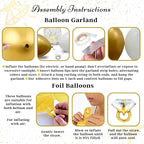 248 Pc Premium Engagement Party Decorations, Gold and White Bridal Decorations, He Asked She Said Yes Banner, Engaged Letter Balloons, Future Mrs and Mr Balloons & Sashes Ring Balloon, Boxes & more