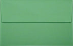 LUXPaper A10 Invitation Envelopes | Peel & Press | 6" x 9 1/2" | Holiday Green | 80lb. Text | 50 Qty