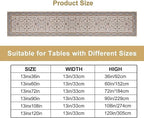 Farmhouse Vintage Flower Table Runner Morris Floral Farmhouse Rustic Coffee Kitchen Home Dining Party Table Decor 13x36in