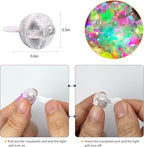 Aogist 100pcs Mutilcolor Balloon Lights, Long Standby Time Waterproof Mini Ball Light, Round LED Flash Lamp for Paper Lantern Balloon Party,Wedding,Birthday,Festival,New Year and Christmas Decorative