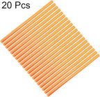 uxcell 20pcs Hot Glue Sticks for Glue Gun 7/16-inch x 10-inch Mini Hot Melt Adhesive Glue Stick Orange