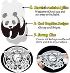 QTL Black and White Stickers for Adults Funny Stickers for Laptop Skateboard Bumper Bike Car Decals Waterproof Vinyl Pack 100Pcs