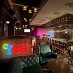 Bar Neon Sign Neon Bar Lights Bar Neon Signs for Home Bar LED Sign Bar Signs for Home Bar Wall Bar Lights for Home Bar Living Room Bistro Man Cave Party, 9.8"" x 4.8""