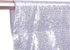 SquarePie Sequin Backdrop Curtain Not See Through Background for Wedding Party 20FT x 10FT Silver