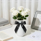 Solid Color Double Faced Black Satin Ribbon 1-1/2" X 25 Yards Ribbons Use for Bows Bouquet, Gift Wrapping, Floral Arrangement