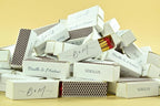 Custom Matchboxes - Set of 10 - Personalized - 2" Inch Long - Colorful Matchsticks - Weddings – Wedding Favor - Matchboxes, Custom Matchbox (2" Matchsticks, Wedding Design #4)