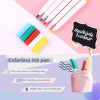 Swpeet 30Pcs Mini Chalkboards Signs with Liquid Chalk Markers and Easel Stand, Rectangle Notch Message Board Signs for Weddings Place Cards, Birthday Parties, Table Numbers and Event Decorations