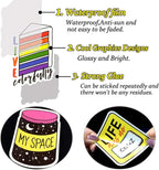 QTL Cute Stickers for Girls VSCO Stickers for Hydroflask Laptop Kids Teens Girls Waterproof Vinyl Packs 50Pcs