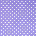 WRAPAHOLIC Reversible Wrapping Paper - Mini Roll - 17 Inch X 33 Feet - Light Purple and Polka Dot Design for Birthday, Holiday, Wedding, Baby Shower