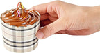 Panificio 6 Ounce Cupcake Wrappers, 200 Scalloped Baking Cups - Oven-Ready, Greaseproof, Plaid Paper Cupcake Liners, Disposable, For Birthdays, Baby Showers, Or Weddings - Restaurantware