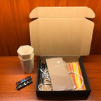 24 Pack 9x8x2 Inches Black Shipping Boxes，3 Layers Corrugated Cardboard Box, Black Mailer Boxes for Packaging Small Business Mailing Gifts Giving Products Wrap Boxes (9''x8''x2'')