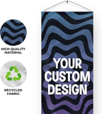DreamController Custom Hanging Canvas Wall Art Decor(16" X 35" Set of 3) I Customize your Canvas Picture Banner Ready to Hang for Bedroom, Livingroom & Office | Made in USA | Fast delivery | HD Print