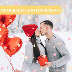 5000Pcs Heart Confetti, Table Confetti Hearts Shaped for Valentine's Day, Wedding Birthday Party Balloon Decoration (Yellow/Rose Gold/Pink)