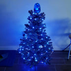 66Ft 200LED Fairy Lights Plug in, Waterproof String Lights Outdoor and Indoor 8 Modes Christmas Lights Bedroom Decor with Remote, Twinkle Lights with Timer for Girl's Room Christmas Decorations (Blue)
