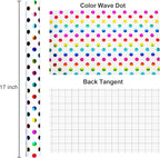 Burymento Rainbow Dots Wrapping Paper, Gift Wrap for Birthday, Valentines, Mothers day, Graduation, Wedding, Fathers day, Baby Shower, Christmas (17in x 32.8ft)