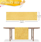 Gold Table Runners 10 Pieces 12x72 Inch Glitter Dining Table Runner Sequin Table Cover Runners for Party Wedding Birthday Bridal Shower Decorations