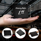 30 Pack Mini Chalkboard Signs 3x4 for Buffet & Table Use – Small Reusable Food Labels - Plastic Blackboard Display Cards for Wedding - Catering Vendor - Booths Party Tables & Bakery Displays