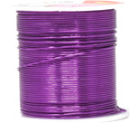 Mandala Crafts 20 Gauge Anodized Aluminum Craft Wire for Jewelry Making - 450 FT Colored Flexible Silver Copper Purple Pink Brown Ice Blue Wire - Bendable for Bonsai Armature Crafting Sculpting