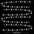 Iridescent 10th Bow Birthday Decorations Glitter Conquette Bow Garland Streamer Banner Backdrop for Girls Boys Happy 10th Birthday Double Digits Cheers to 10 Years Old Anniversary Party Supplies