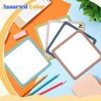 Dandat 10 Pcs Small Mirrors for Kids 6 x 6 Inch Square Shatter Proof Reflector Toddler Glass Plastic Reflector for Classroom DIY Craft Preschool Facial Expression (Gray Colors)