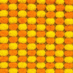 Marigold Garland for Diwali Decorations Pack of 5 - Marigold Artificial Flowers, Indian Marigold Flower Garland for Diwali Decorations (Light Orange Light Yellow | 4 to 4.5 ft) Hashcart®