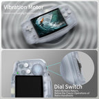 RG34XX Retro Handheld Game Consoles RG34XX Classic Retro Gaming Console 32+64G Card Preloaded Games 5000+ rg34xx Portable Gaming Console Linux 64-bit 3500mAh Battery WiFi Bluetooth HD and TV Output Glacier
