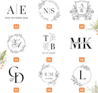 Custom Wedding Embosser, Personalized Embosser for Envelope, Invitation Card and Napkin, Steel Seal Embosser for Name, Monogram and Initials, Custom Logo Embosser (Wedding)