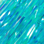 BRAVESHINE Party Decorations Iridescent Foil Fringe Backdrop - 2 Packs 3.2 x 6.5 ft Holographic Tinsel Backdrop Party Streamers Curtain for Birthdays Mermaid Sea Frozen Christmas Parties - Clear Blue