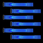 M.best 8pcs LED Light Up Bracelets Glow Flashing Wristbands Glow in The Dark Party Supplies for Wedding, Raves, Concert, Camping,Sporting Events, Party