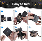 COTOPHER 36 Pack Mini Graduation Cap Gift Boxes with Tassel, Class of 2025 Graduation Candy Boxes Centerpieces for Tables Party Decorations, Small Treat Chocolate Box Graduate Favors Supplies