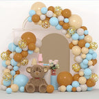 Wedding Arch Covers Arch Backdrop Cover Arch Stand Covers 7.2FT 6FT Set of 2 Arch Cover Spandex Fabric Stretchy Backdrop for Wedding Birthday Party Decoration Baby Shower (Khaki)