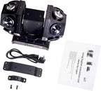 Moving Head DJ Light with Rotating Beam - Stage Light, Sound Activated, DMX512, Perfect for DJ, KTV, Disco, Party, Wedding, Festival