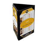 Menu Covers - Set of 10 Double-Sided Table Tent Cards for Restaurant, Dinner Party, and Bar Menus - Includes Bill Holder and Reserved Seating Signs - Easy to Clean and Foldable (10, 5"x7"Trifold)