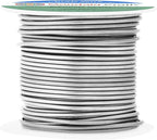 Mandala Crafts 16 Gauge Anodized Aluminum Craft Wire for Jewelry Making - 100 FT Colored Flexible Gray Wire - Bendable for Bonsai Armature Crafting Sculpting