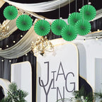 Green Party Decorations,Green Paper Decorations For Party,Tennis Party Decorations Party Paper Fans Bulk 12in,Graduation Decoration Classroom Decor,St Patrick'S Day Decortions 30 Color Diy Set （Green）