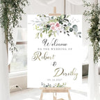 Welcome To Our Wedding Sign, Custom Wedding Welcome Sign, Engagement Party Welcome Sign, Favors Sign For Wedding, Rehearsal Dinner Sign, Wedding Yard Sign Decoration