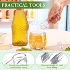 Roshtia 18 Pcs Plastic Serving Tongs Mini Kitchen Tongs Utility and Plastic Kitchen Scoops Clear Ice Scoop Mini Clear Buffet Scoop for Candy Dessert Buffet Ice Snack Coffee Tea