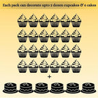 Confect Cool Mom Sprinkles Mix – 5 Pack Assorted Cake & Cupcake Decorations (Teal Jimmies, Green Dragees, Pink Pearls, Sparkling Gold Sugar) –Fun Dessert Toppings for Baking, Parties & Gifts – Vegan, Gluten-Free, Nut-Free, Soy-Free, Dairy-Free, Palm Oi...