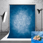 8x10ft Dark Blue Gradient Portrait Photo Backdrops Bright Center Abstract Photography Backdrop for Studio Photo Booth Prop Banner Decor Background