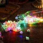 Aogist 100pcs Balloon Lights,Long Standby Time Waterproof Twinkle Mini Light,Battery Powered,Round LED Ball Lamp for Balloon Paper Lantern Party Wedding Christmas Halloween Decorative,Purple-Flash