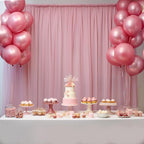 PARTISKY 20ft X 10ft Dusty Rose Tulle Backdrop Curtain for Parites, Sheer Backdrop Curtains Fabric Drapes for Wedding Ceremony Arch Party Stage Decorations