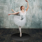 Portable Dance Floor Smooth Ballet Floor Vinyl Dance Mat for Home Stage Studios Kids Adults Practice Improve